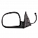 CIPA USA Exterior Mirror Rectangular Electric Black Single - 22095