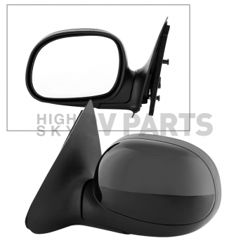 Xtune Exterior Mirror Power Rectangular Single - 9934872