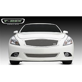 T-Rex Truck Products Grille Insert - Mesh Square Polished Stainless Steel - 54812