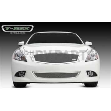 T-Rex Truck Products Grille Insert - Mesh Square Polished Stainless Steel - 54812