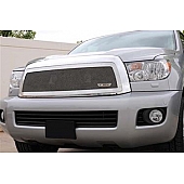 T-Rex Truck Products Grille Insert - Mesh Trapezoid Polished Stainless Steel - 54903