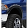 EGR Fender Flare - Black ABS Plastic Matte Set Of 2 - 792554F