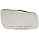 Help! By Dorman Exterior Mirror Glass Rectangular Power Single - 56633