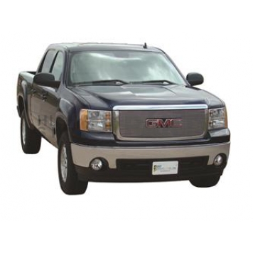 Go Industries Grille Insert - Polished Aluminum Rectangular - 85046