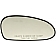 Help! By Dorman Exterior Mirror Glass Rectangular Power Single - 56639