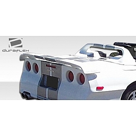 Extreme Dimensions Spoiler - Custom Primered Fiberglass Black - 103447