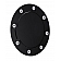 All Sales Fuel Door - Round Aluminum - 6095GK