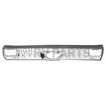 Goodmark Industries Bumper Cover OEM Chrome Plated Steel - CA80070