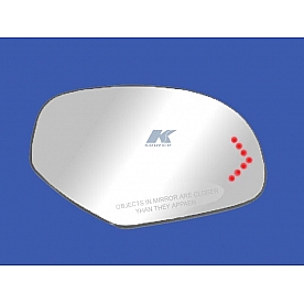 K-Source Exterior Mirror Glass OEM Power Single - 40204