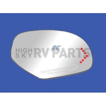 K-Source Exterior Mirror Glass OEM Power Single - 40204