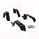 Paramount Automotive Fender Flare - Black ABS Smooth Plastic Black Set Of 4 - 580302