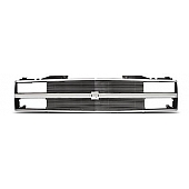Street Scene Grille - Silver Aluminum - 95075537