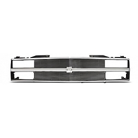 Street Scene Grille - Silver Aluminum - 95075537