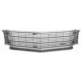 Goodmark Industries Grille - Natural Black ABS Plastic - CA050721