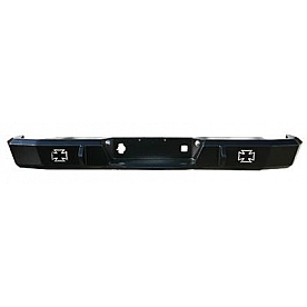 Iron Cross Bumper 1-Piece Heavy Duty Base Steel Black - 2140592
