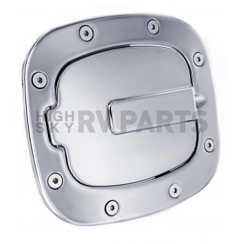All Sales Fuel Door - Square Aluminum - 6071P