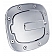 All Sales Fuel Door - Square Aluminum - 6071P