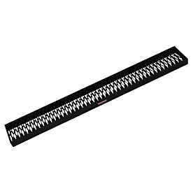 Owens Products Running Board Black Textured Powder Coated Aluminum Stationary - 823671380