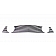 Street Scene Grille Insert - Horizontal Bar Aluminum Polished - 95080691