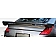 Extreme Dimensions Spoiler - Custom Primered Fiberglass Black - 104979