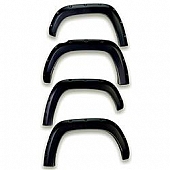 EGR Fender Flare - Shadow Black - Vehicle Color Code G1 ABS Plastic Gloss Set Of 4 - 793554G1