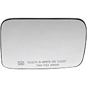 Help! By Dorman Exterior Mirror Glass Rectangular Power Single - 56294