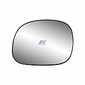 K-Source Exterior Mirror Glass Oval Electric Single - 33034