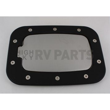 All Sales Fuel Door - Square Aluminum - 6058GKC