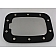 All Sales Fuel Door - Square Aluminum - 6058GKC