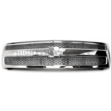 Street Scene Grille - Silver Aluminum - 95075551