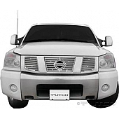 Putco Grille Insert - Polished Aluminum Rectangular - 91127