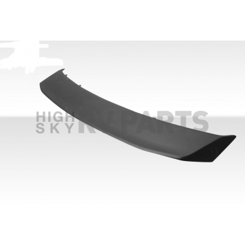 Extreme Dimensions Spoiler - Slant Side Matte Fiberglass Black - 109325-1