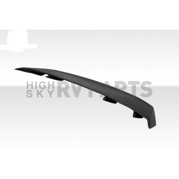 Extreme Dimensions Spoiler - Slant Side Matte Fiberglass Black - 109325-2
