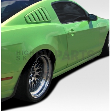 Extreme Dimensions Window Louver - Side Window Fiberglass Reinforced Plastic Black - 109323