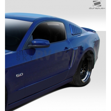 Extreme Dimensions Window Louver - Side Window Fiberglass Reinforced Plastic Black - 109323-1