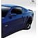 Extreme Dimensions Window Louver - Side Window Fiberglass Reinforced Plastic Black - 109323
