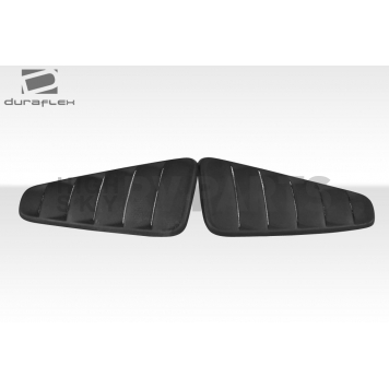 Extreme Dimensions Window Louver - Side Window Fiberglass Reinforced Plastic Black - 109323-2