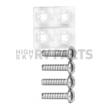 Cruiser License Plate Mounting Hardware 4 Piece Set - 80230