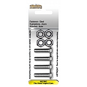 Cruiser License Plate Mounting Hardware 4 Piece Set - 80330