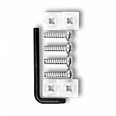 Cruiser License Plate Mounting Hardware 4 Piece Set - 81200