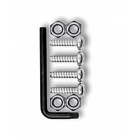 Cruiser License Plate Mounting Hardware 4 Piece Set - 81300