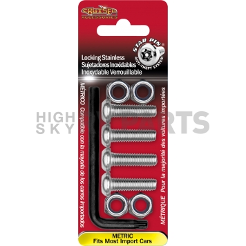 Cruiser License Plate Mounting Hardware 4 Piece Set - 81300-1