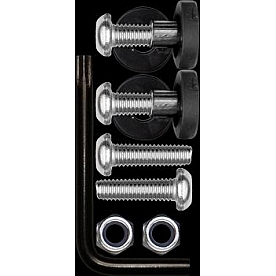 Cruiser License Plate Mounting Hardware 4 Piece Set - 81430