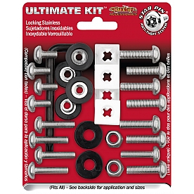 Cruiser License Plate Mounting Hardware 16 Piece Set - 81500