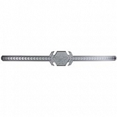 RBP (Rolling Big Power) Grille - Center Silver Billet Aluminum Chrome Plated - BL101CL