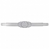 RBP (Rolling Big Power) Grille Molding - Chrome Plated Billet Aluminum Silver Center - BL103CL