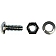 Dorman (OE Solutions) License Plate Mounting Hardware - 45957