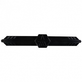 RBP (Rolling Big Power) Grille Molding - Powder Coated Billet Aluminum Gloss Black Center - BL104GBL