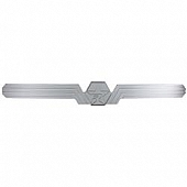RBP (Rolling Big Power) Grille Molding - Chrome Plated Billet Aluminum Silver Center - BL105CL