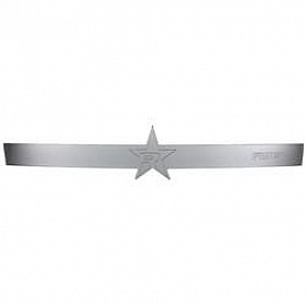 RBP (Rolling Big Power) Grille Molding - Chrome Plated Billet Aluminum Silver Center - BL106CL